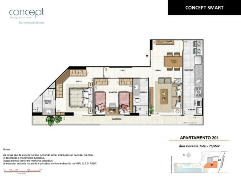 Planta 1