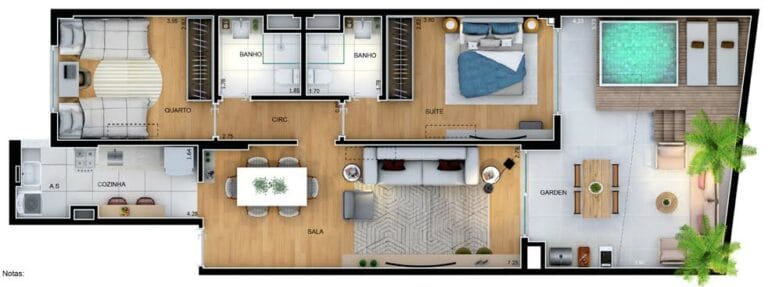 Planta 1