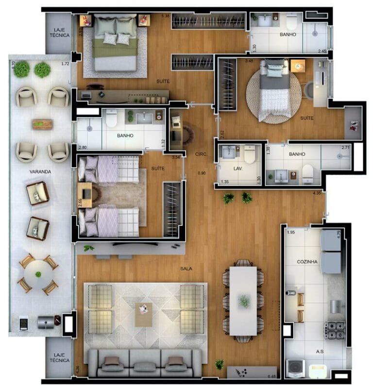 Planta 3
