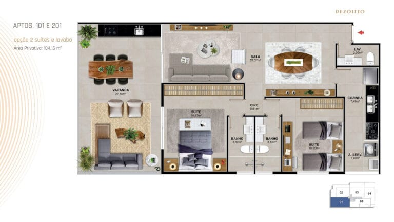 Planta 3