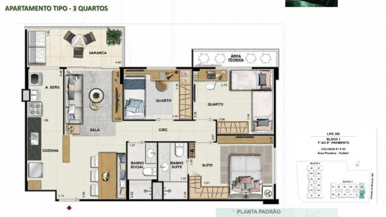 Planta 1