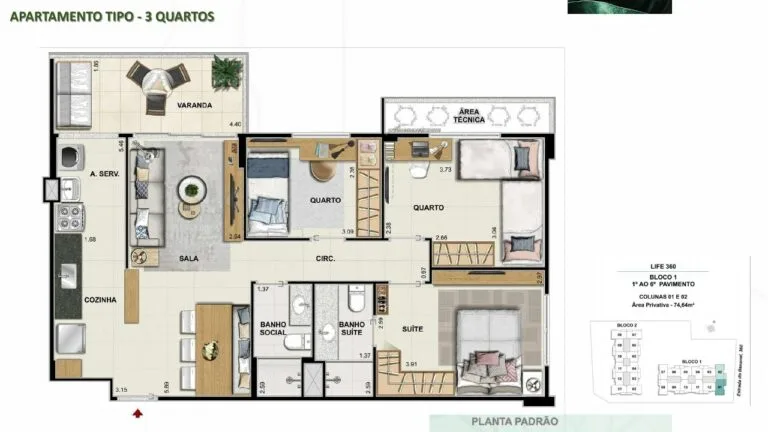 Planta 1