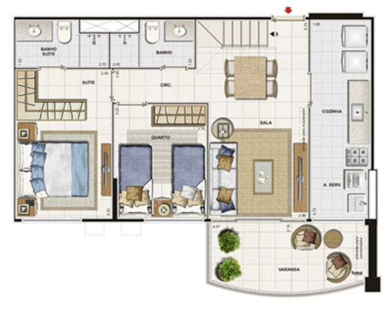 Planta 1