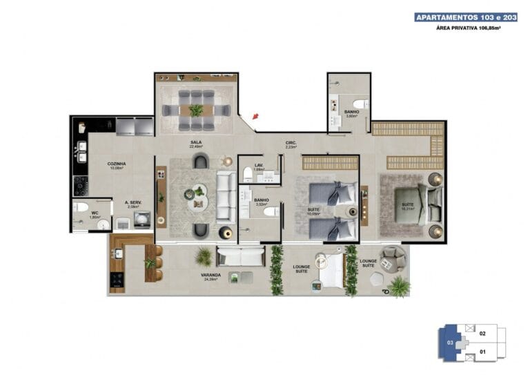 Planta 3