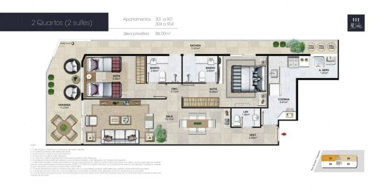 Planta 1