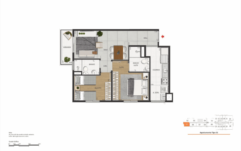 Planta 1