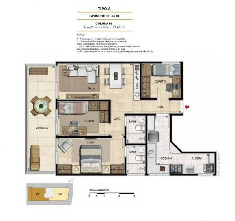 Planta 1