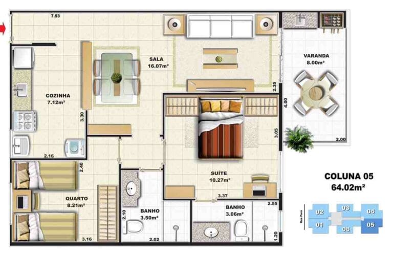 Planta 1