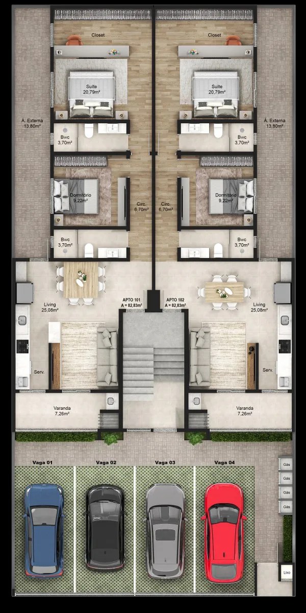 Planta 1
