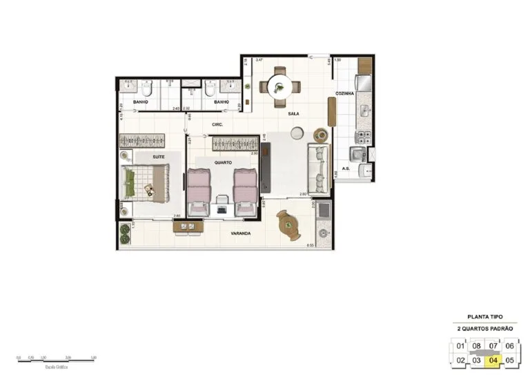 Planta 1