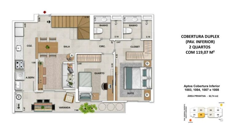 Planta 3
