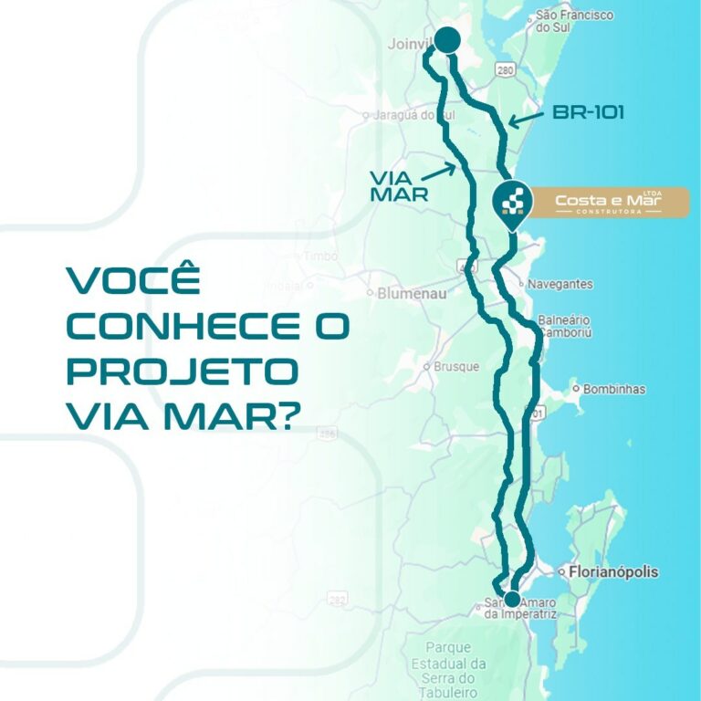 Via Mar: Nova Rodovia Litorânea em Santa Catarina com Editais Previstos para 2026