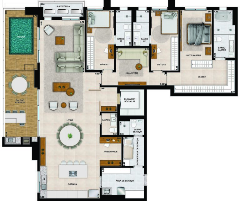 Planta 1