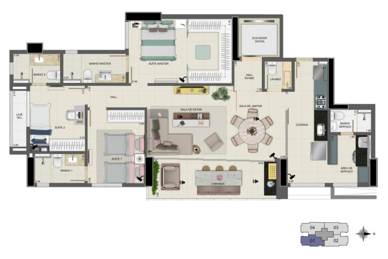Planta 1