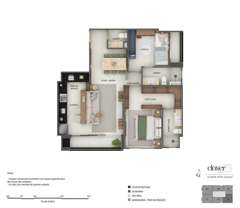 Planta 1