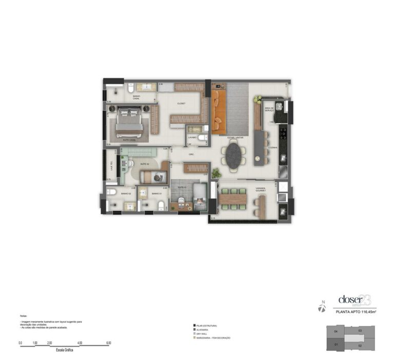 Planta 3