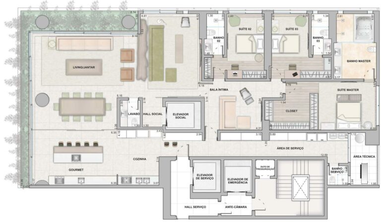 Planta 1