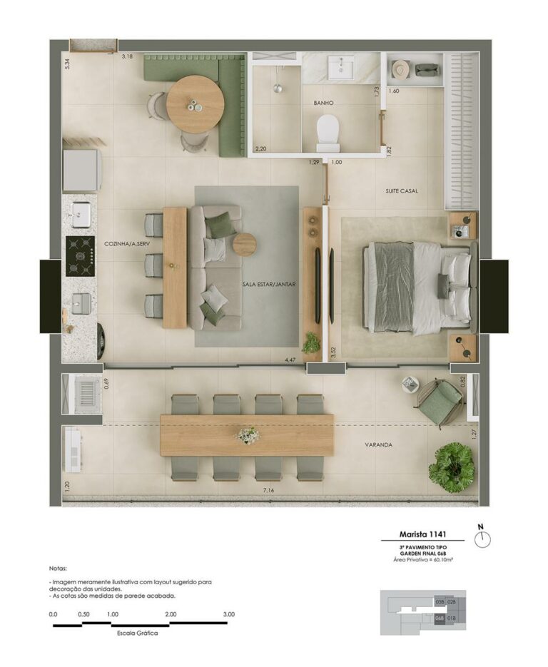 Planta 1