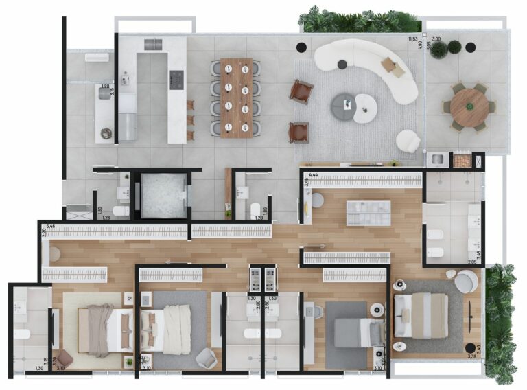 Planta 1