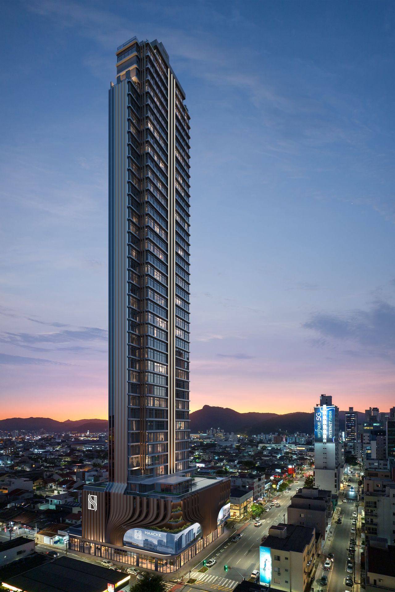 The View - The View - fachada vertical