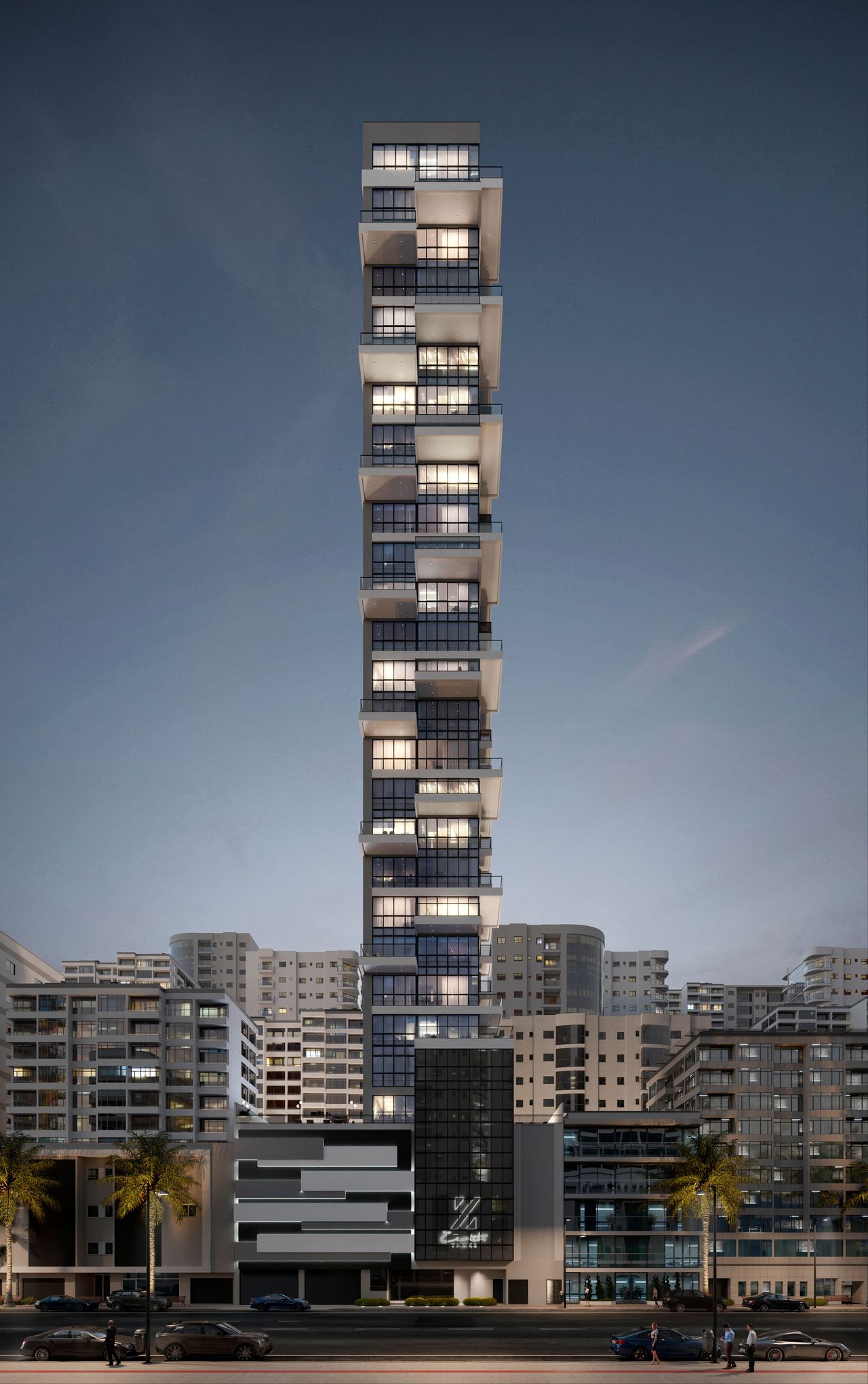 Zenith Tower - Zenith Tower - fachada completa