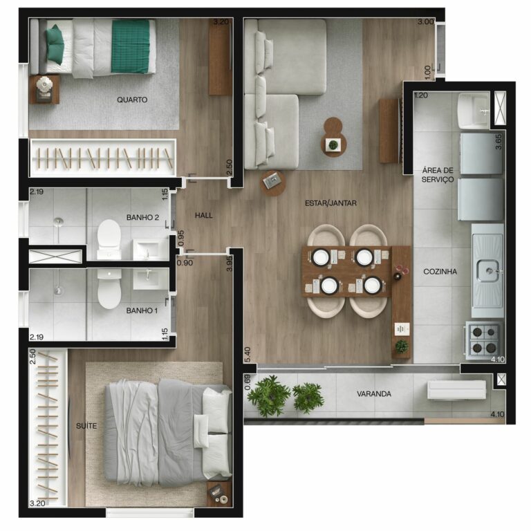 Planta 1