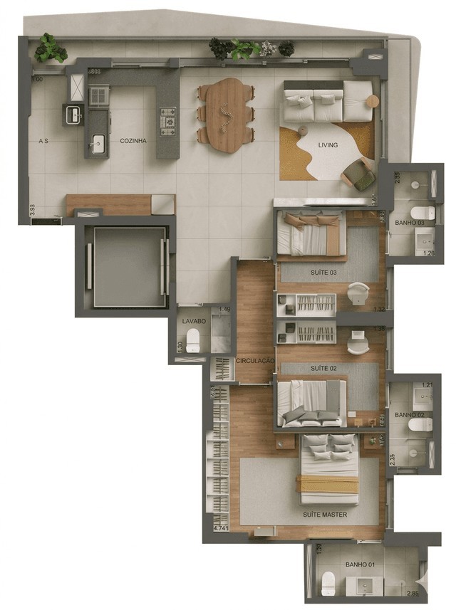 Planta 3