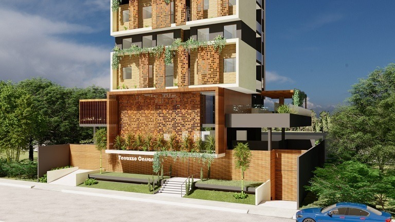 Terrazzo Cessare Jardim Oceania