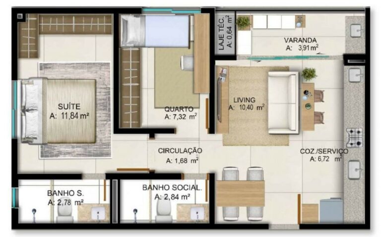 Planta 1