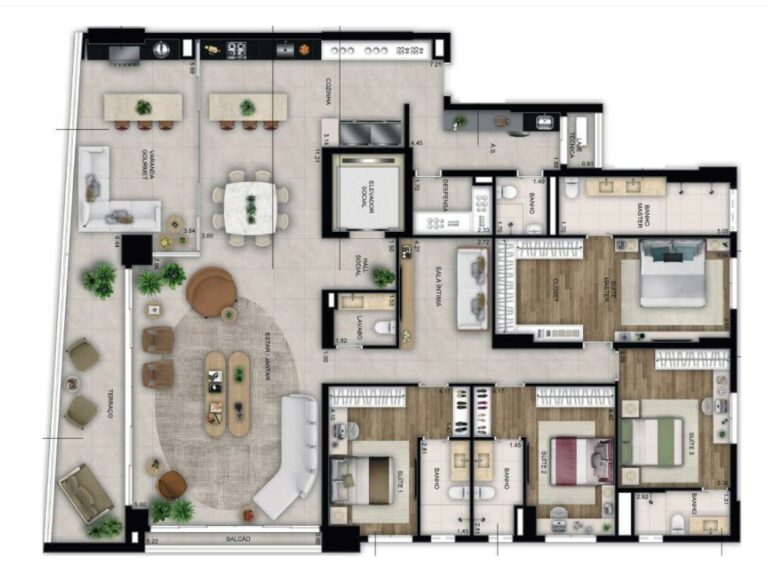 Planta 1