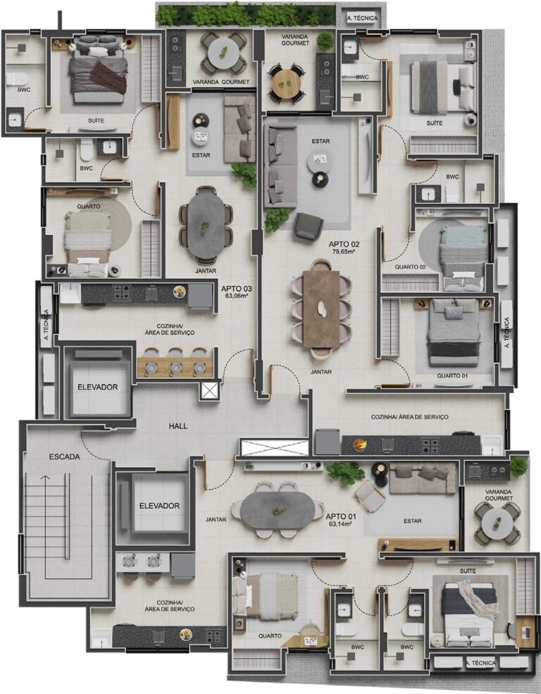 Planta 1