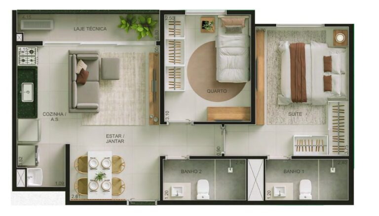Planta 1