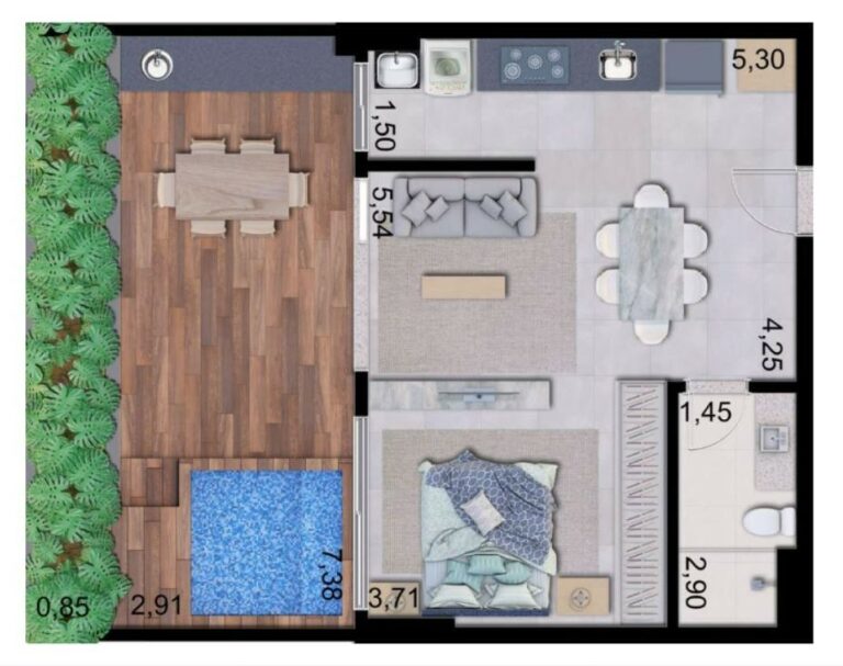 Planta 1