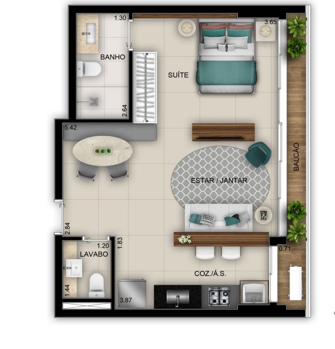 Planta 1