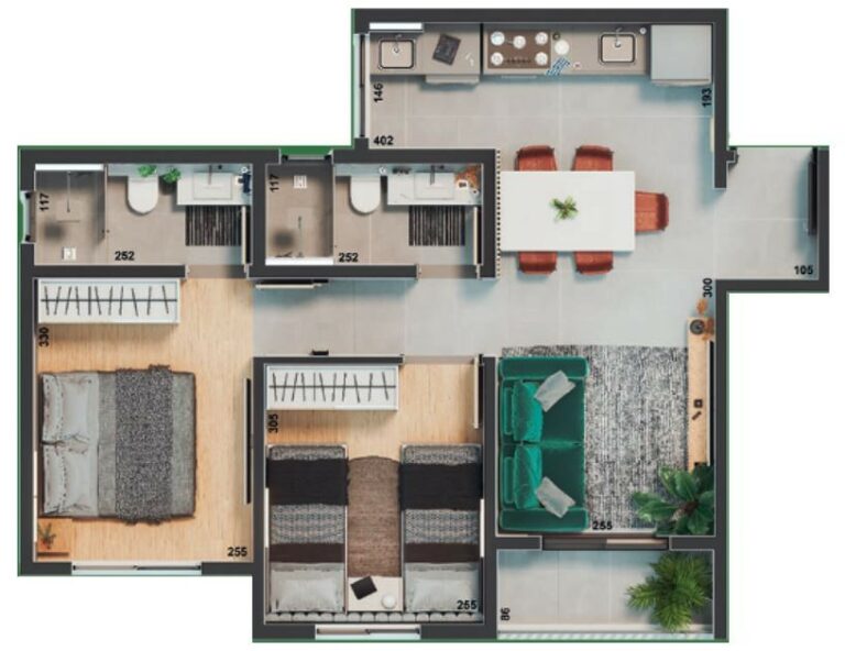 Planta 1