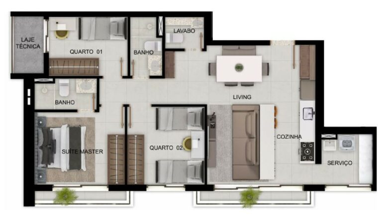 Planta 1