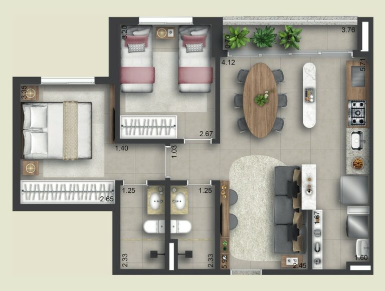 Planta 1
