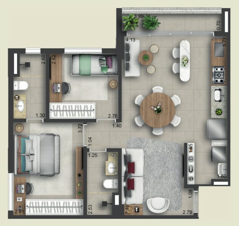 Planta 3