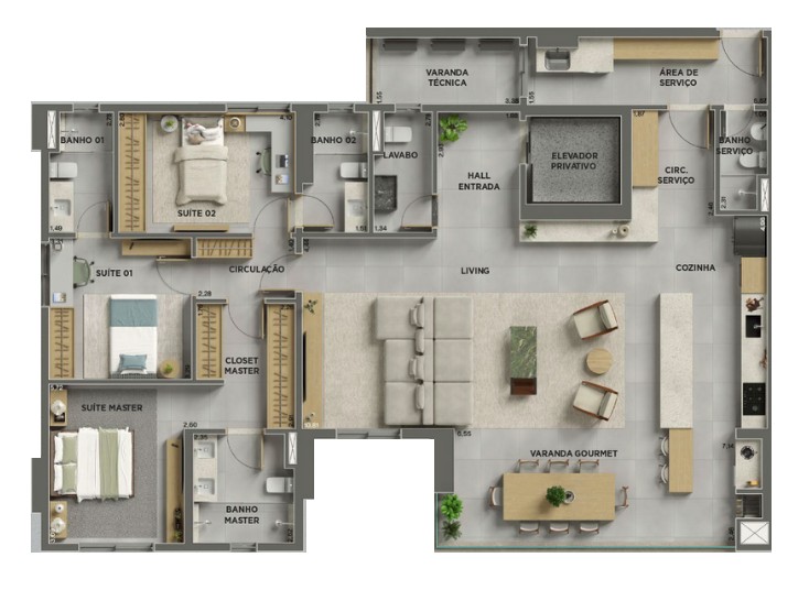 Planta 1