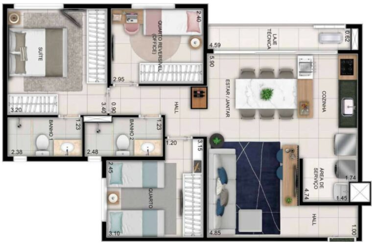 Planta 1