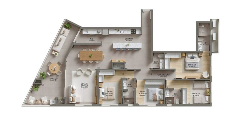 Planta 1