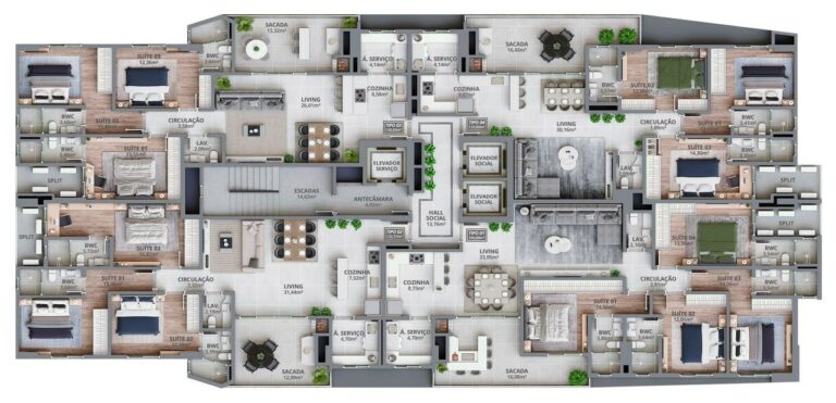Planta 1