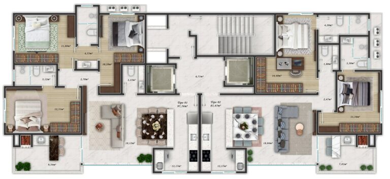 Planta 1