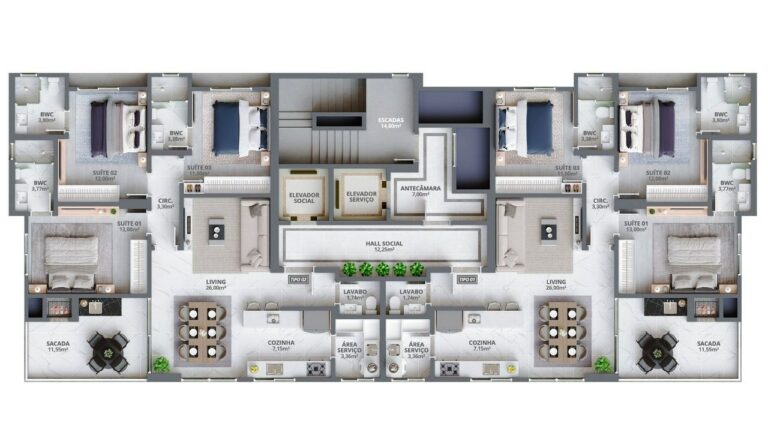 Planta 1