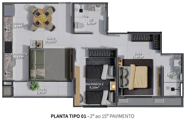 Planta 1