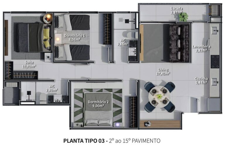 Planta 3