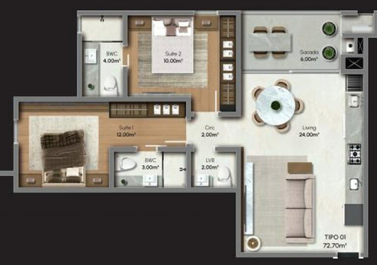 Planta 1